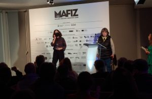 Entrega del premio FIDBA en el MAFIZ del Festival de Málaga